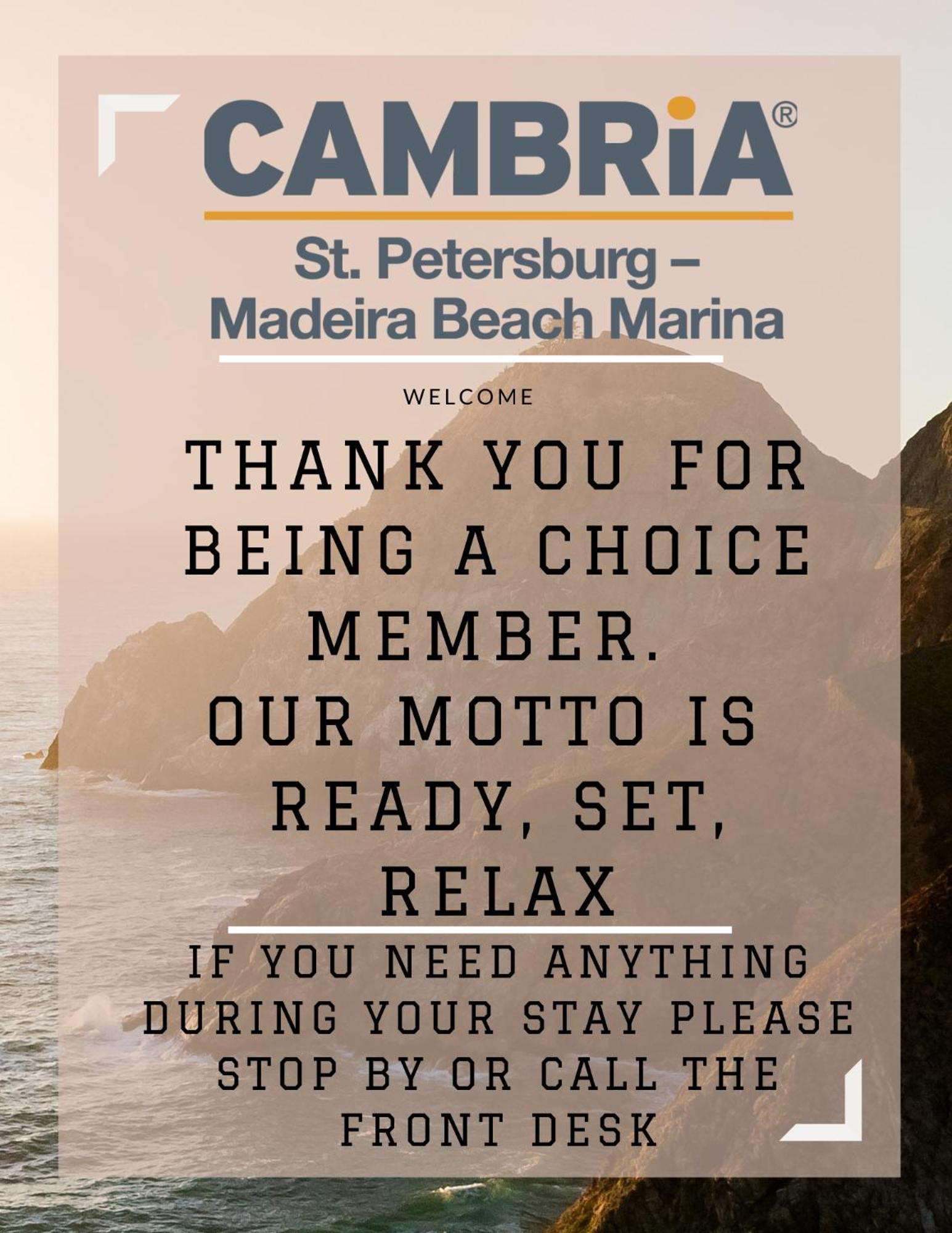 Cambria Hotel St Petersburg-Madeira Beach Marina St. Pete Beach Exteriér fotografie